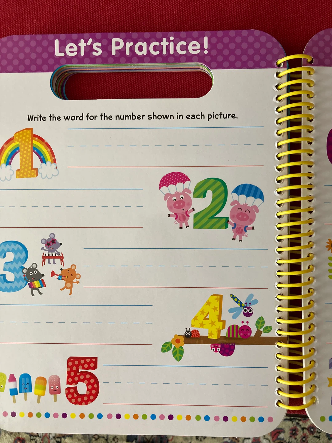 Kidsbooks My First Wipe-Clean Book Alphabet and Numbers - photo 3
