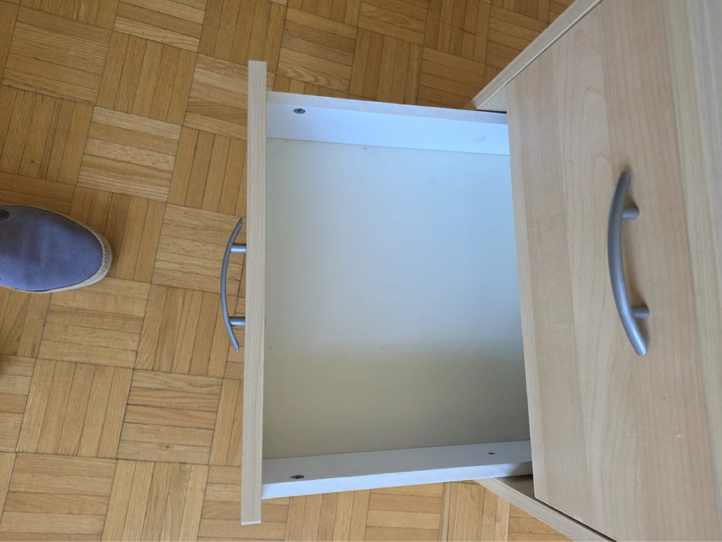 IKEA 3-Drawer Wood Grain Nightstand - photo 5