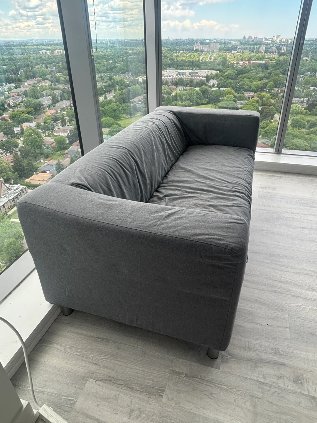 Grey Sofa 2-seater - photo 2