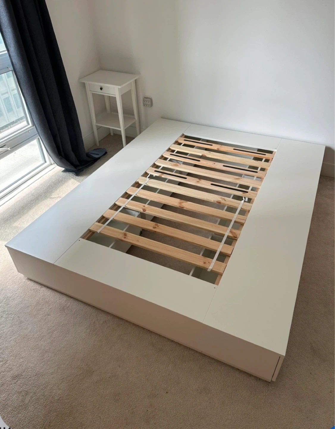 IKEA Nordli Queen size +6 drawers bed frame+ Free delivery