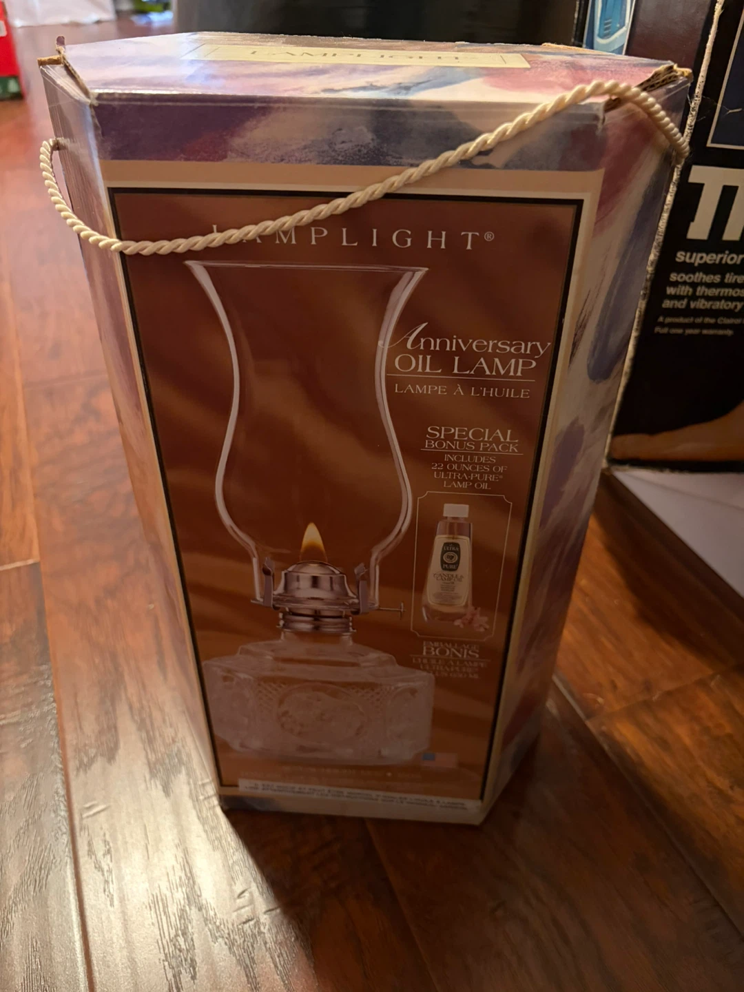Lamplight Anniversary Oil Lamp with Bonus Oil