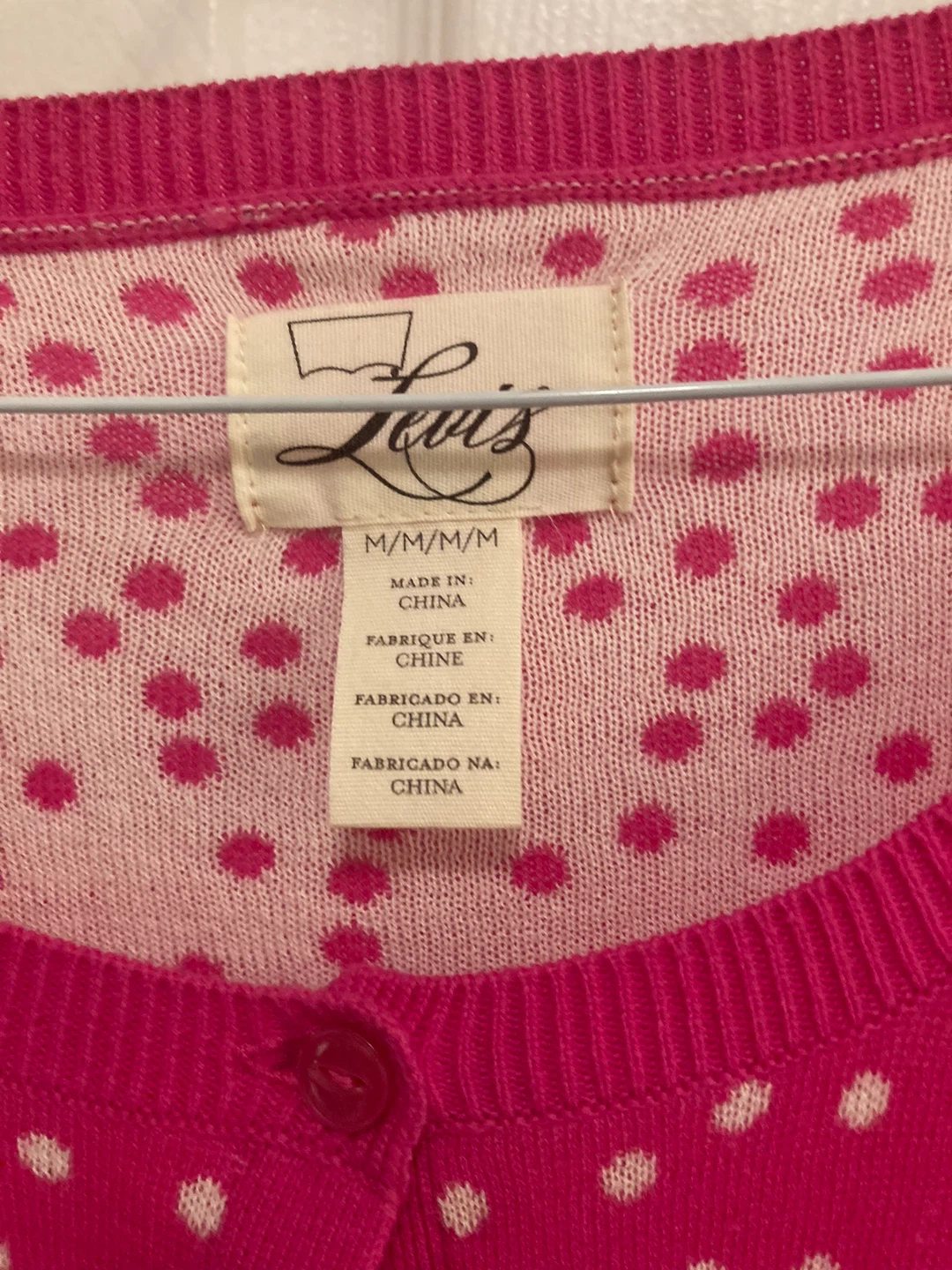 Lewis polka dot cardigan - photo 2
