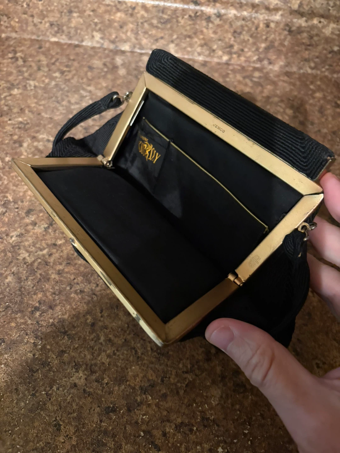 Korsday Black Evening Clutch Handbag - photo 3