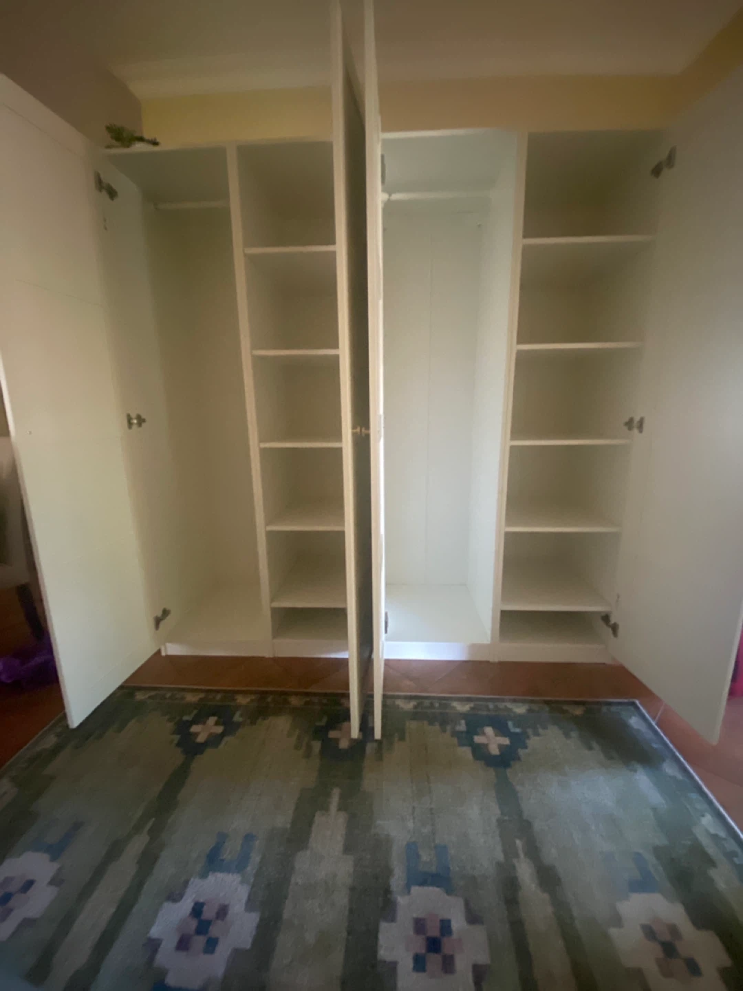 White IKEA Pax Wardrobe - photo 3