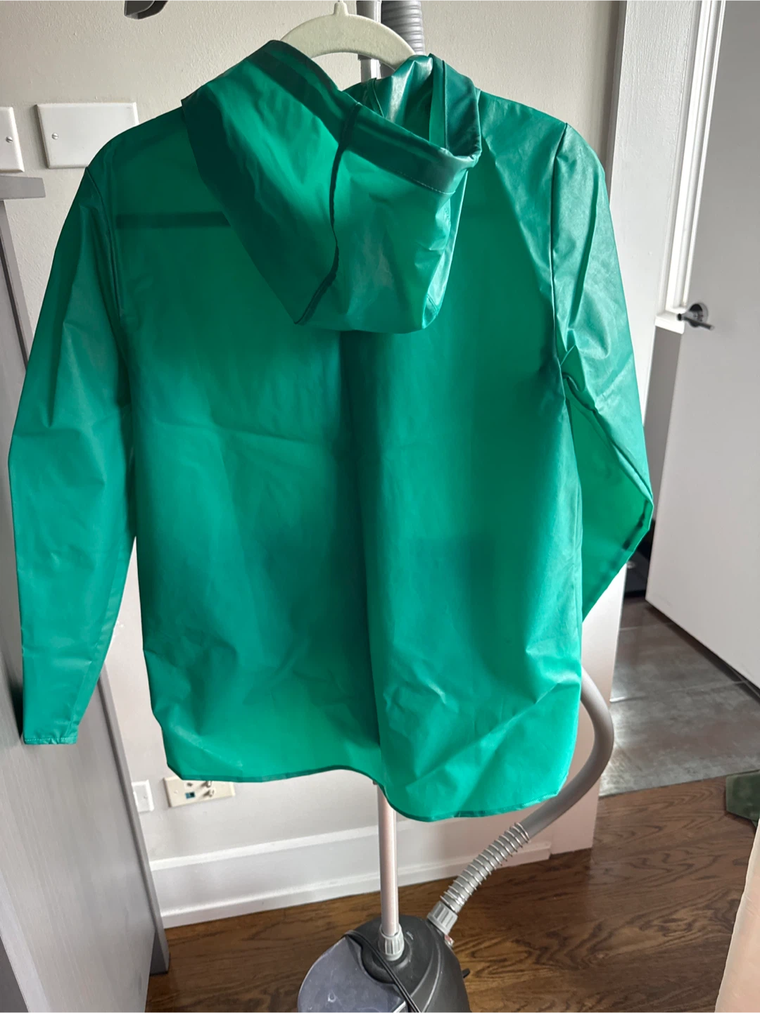 Loft Green Hooded Rain Jacket - photo 2