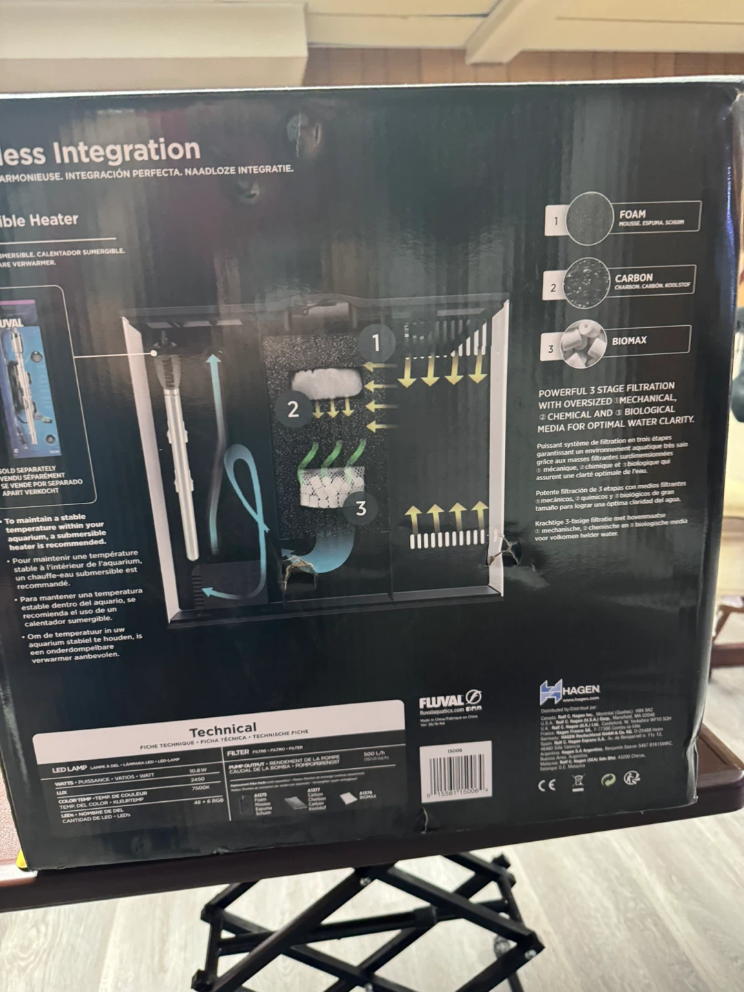 Fluval Flex 15 Gallon Freshwater Aquarium Kit - photo 2