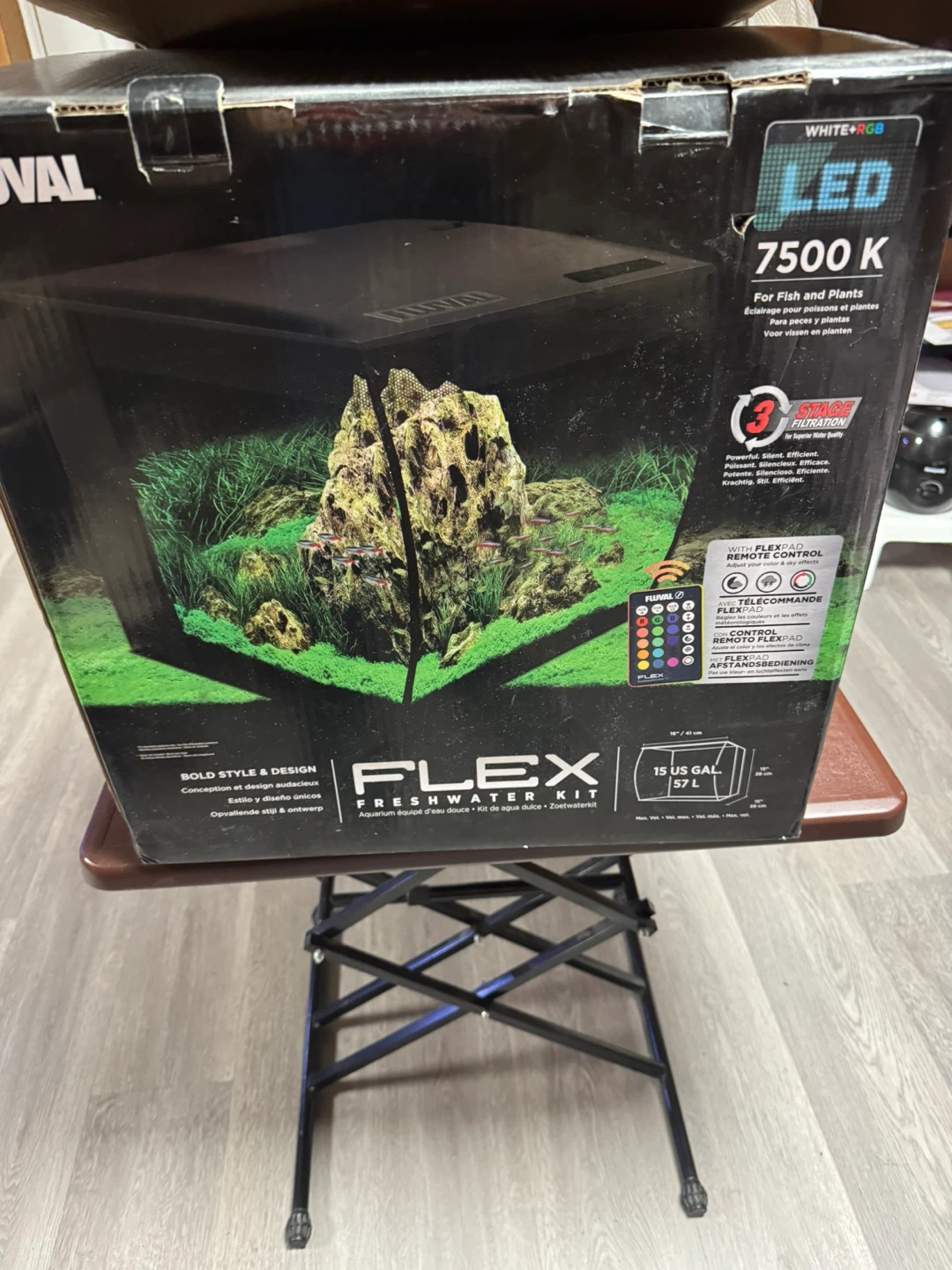 Fluval Flex 15 Gallon Freshwater Aquarium Kit - photo 5