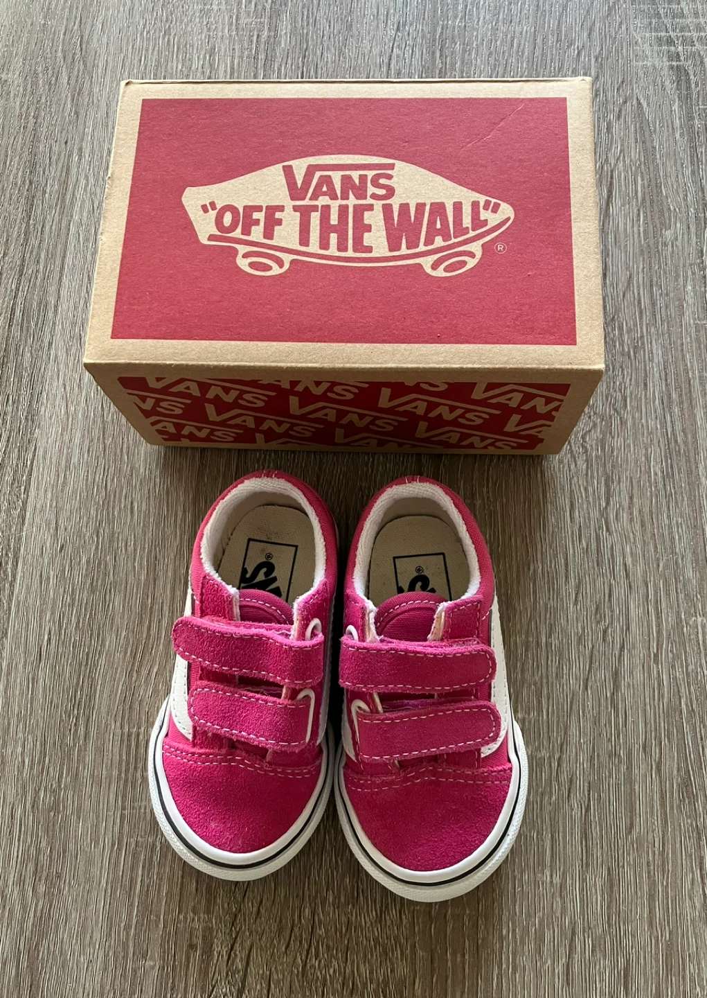 Toddler Vans "Off The Wall" Shoes - Pink - Size 5 Toddler - photo 5
