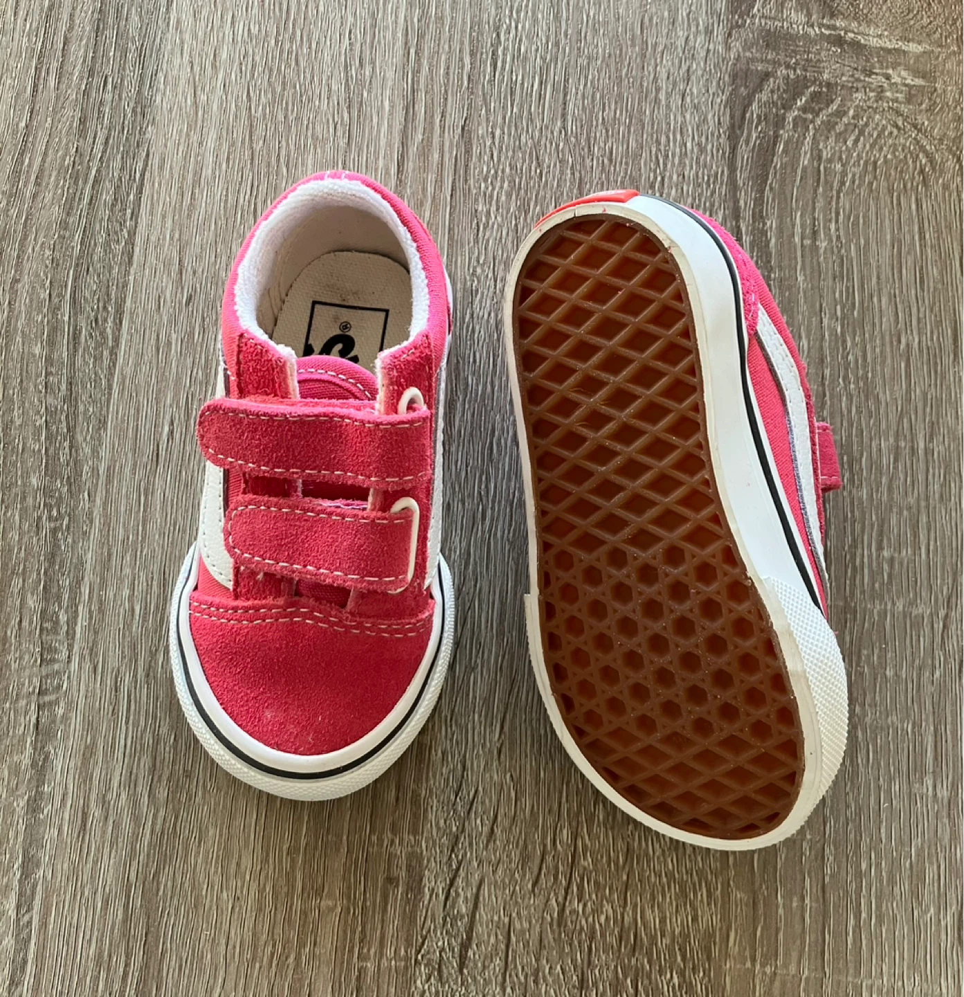 Toddler Vans "Off The Wall" Shoes - Pink - Size 5 Toddler - photo 3