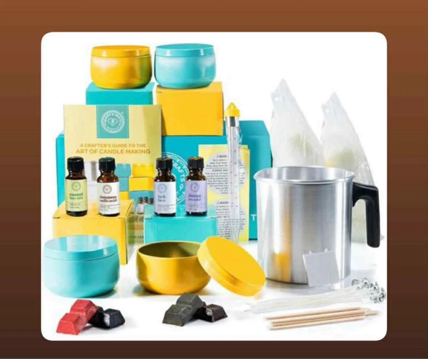 Candle Making Kit with Pots and Supplies