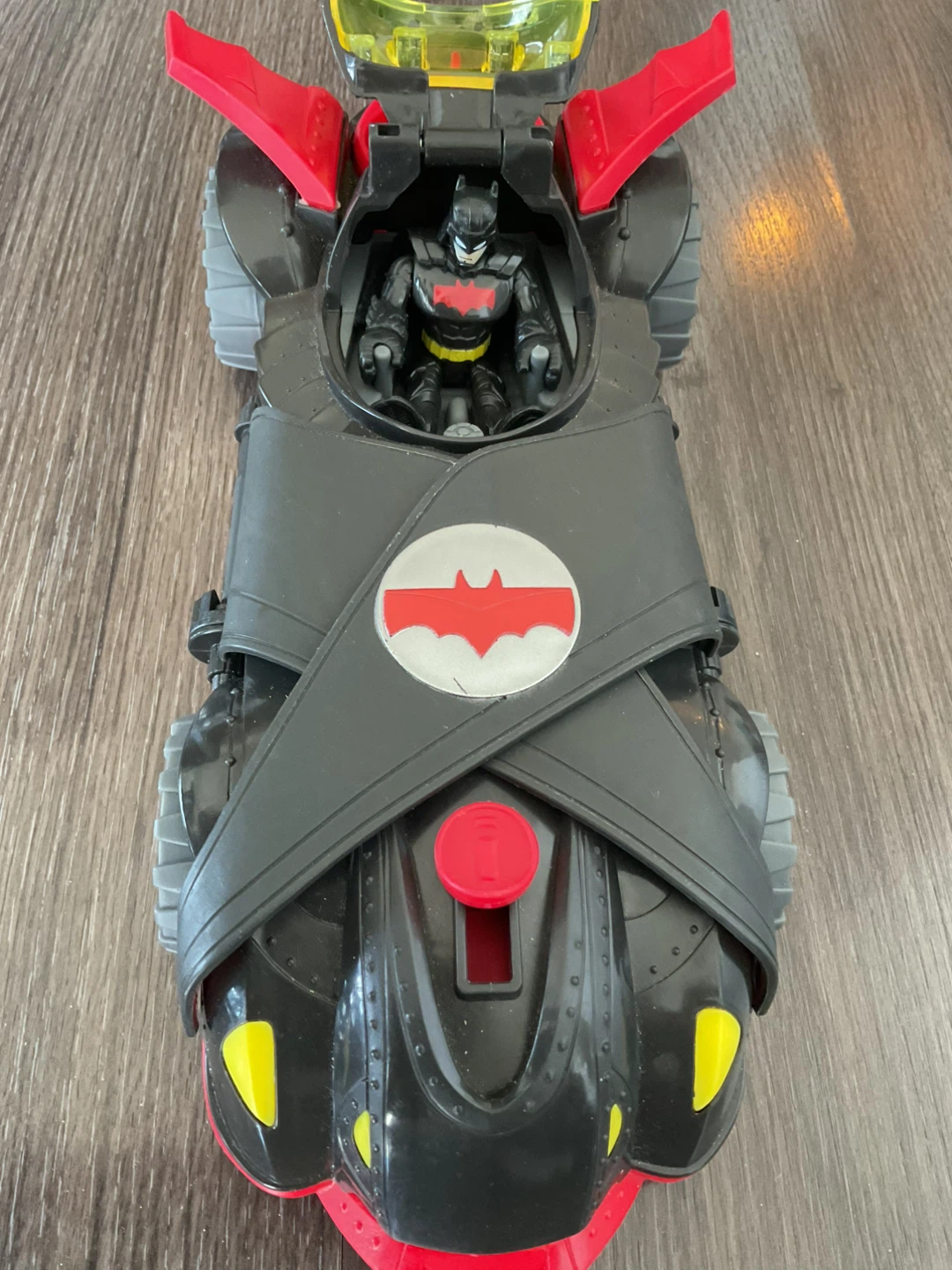 Batmobile and Batman