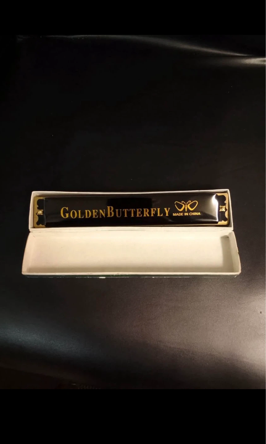 Golden Butterfly Harmonica ⚽️