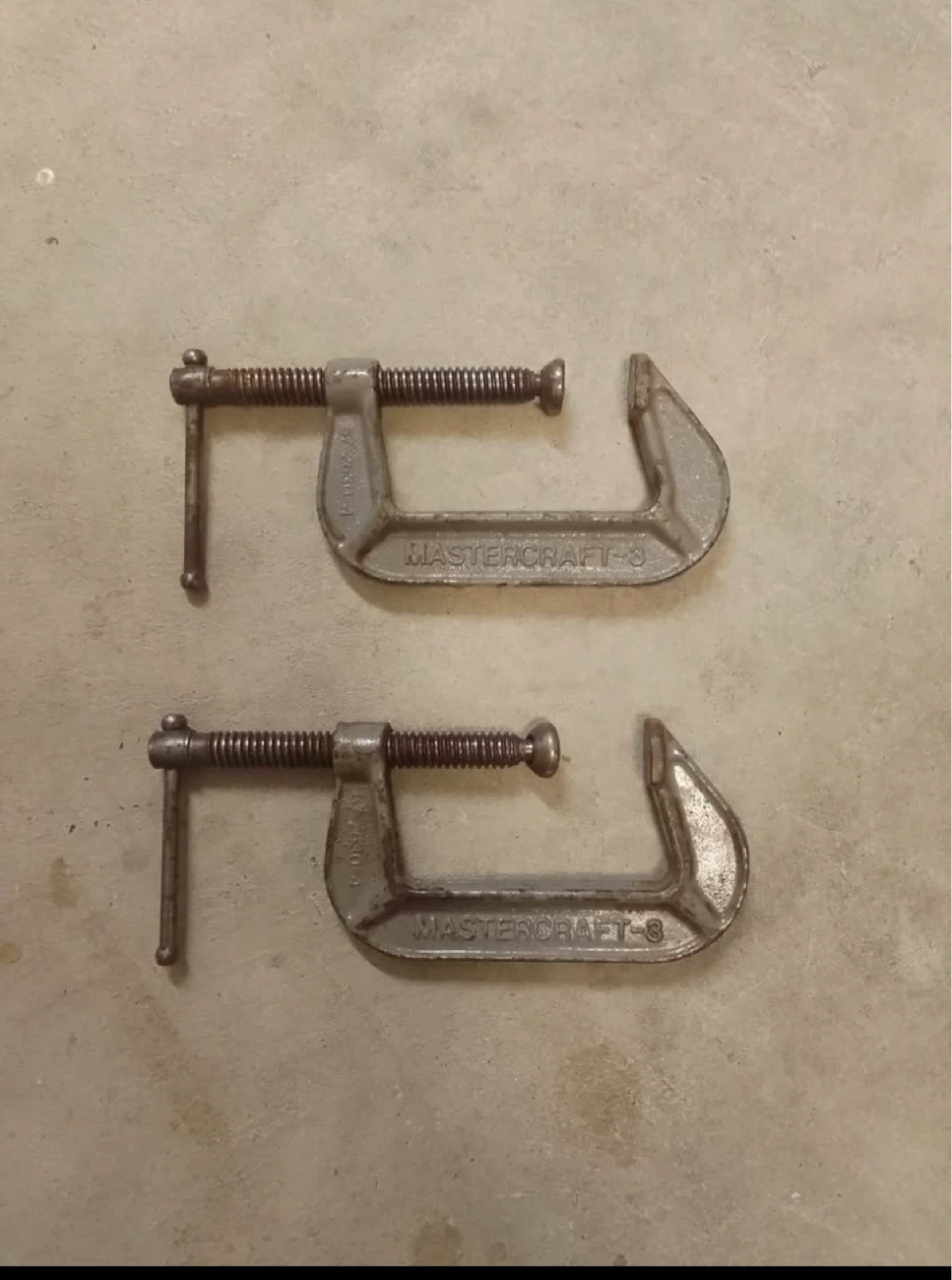 2 Mastercraft C-Clamps ⚽️