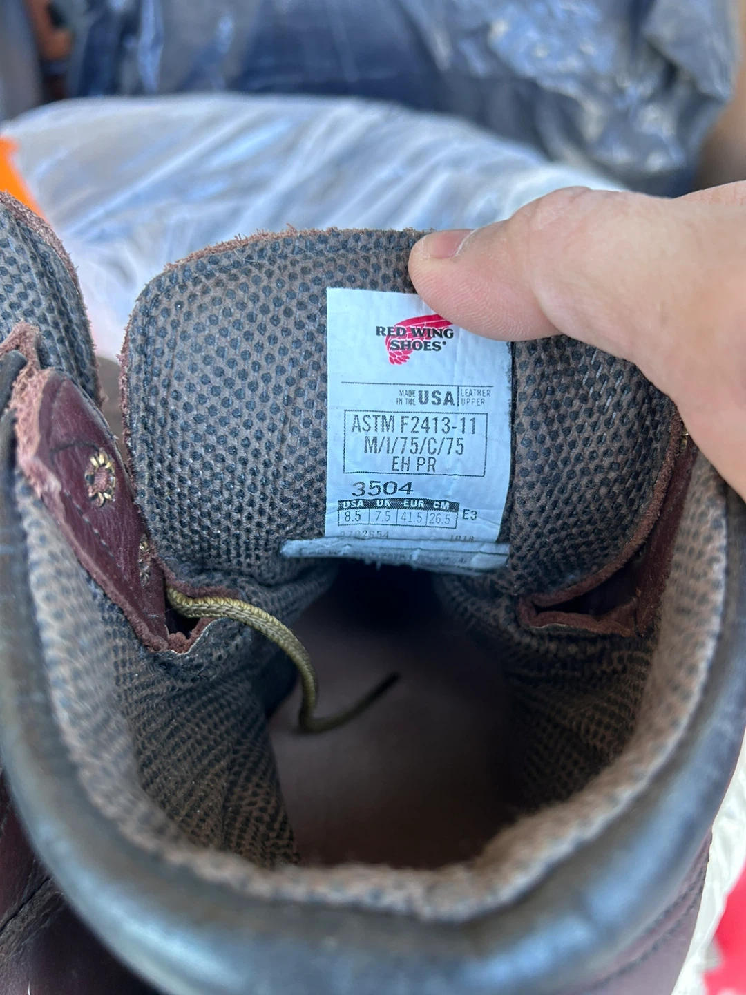 Red Wing Shoes Waterproof Work Boots - photo 2