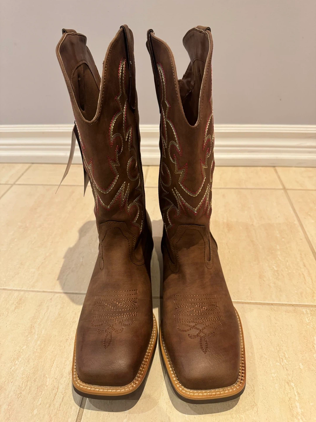 She Sole Cowboy Boots - Brown - photo 3