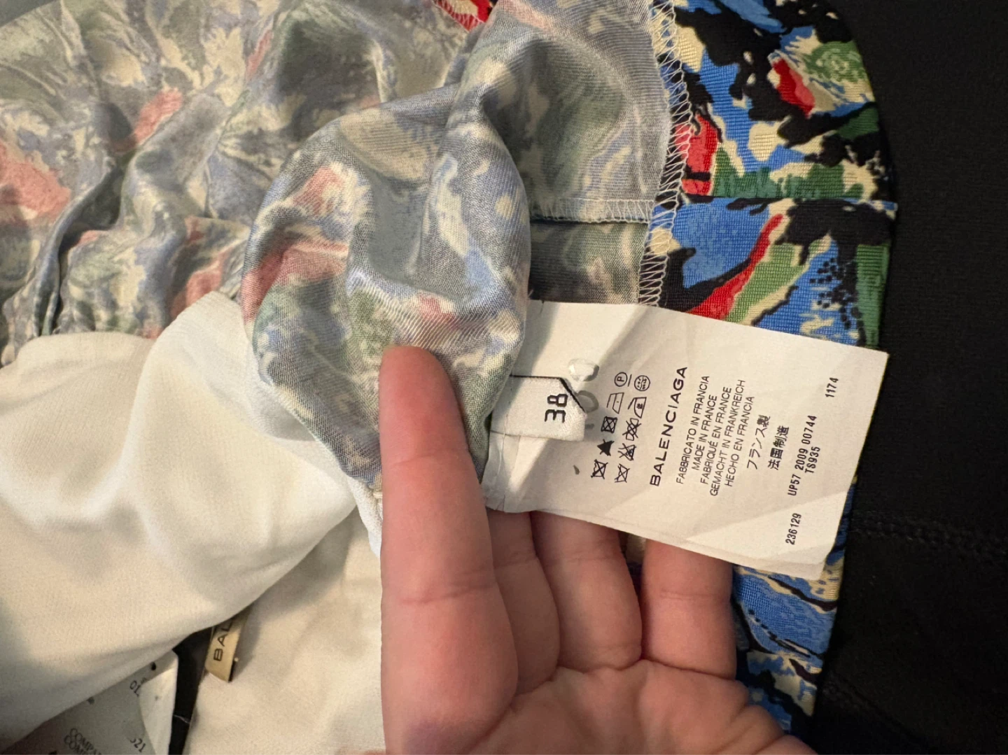 Balenciaga Floral Print Top - photo 4