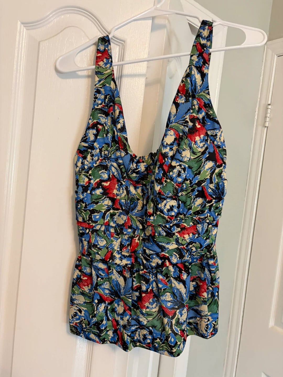 Balenciaga Floral Print Top
