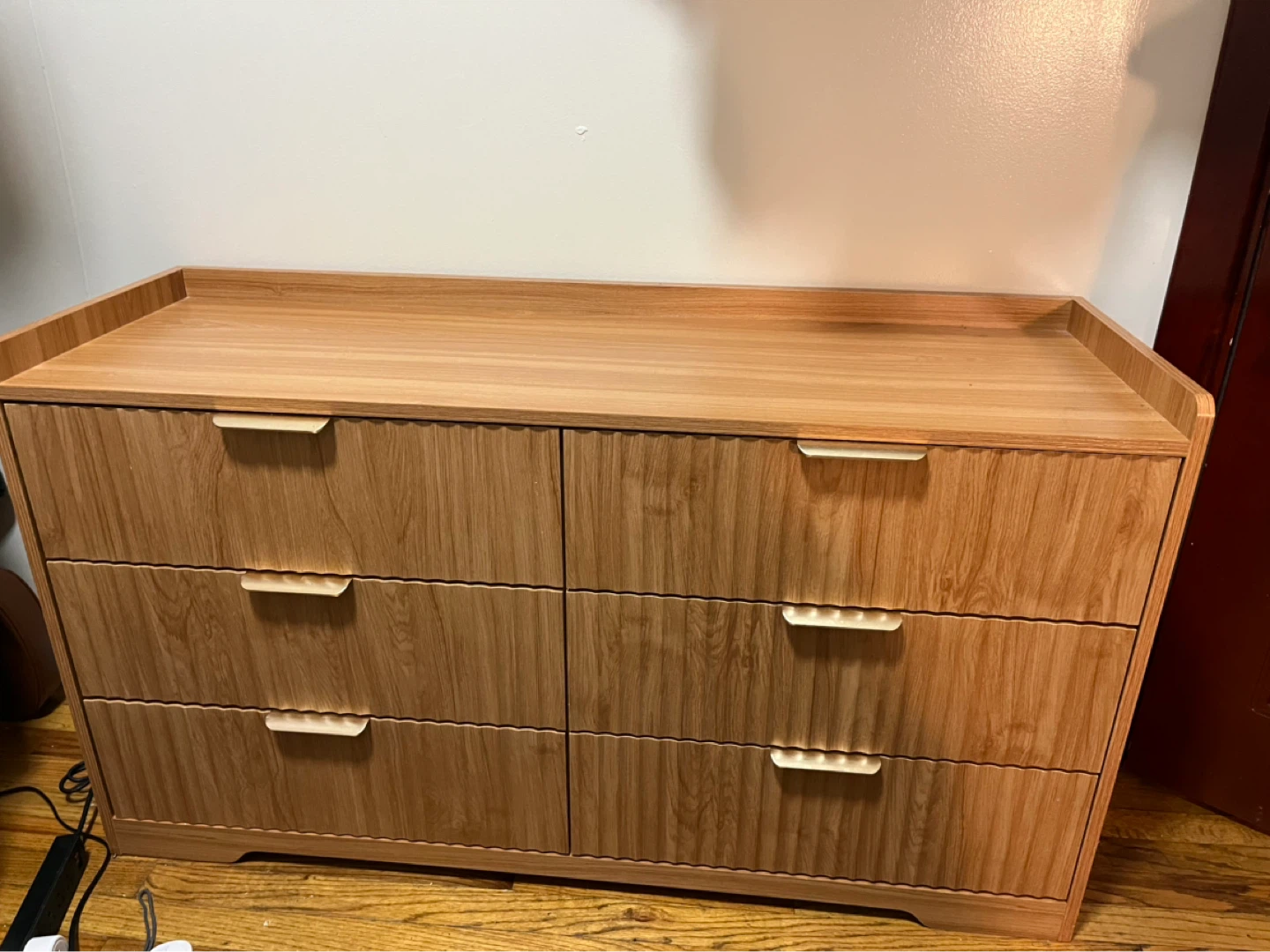 Wooden 6-Drawer Dresser - photo 2