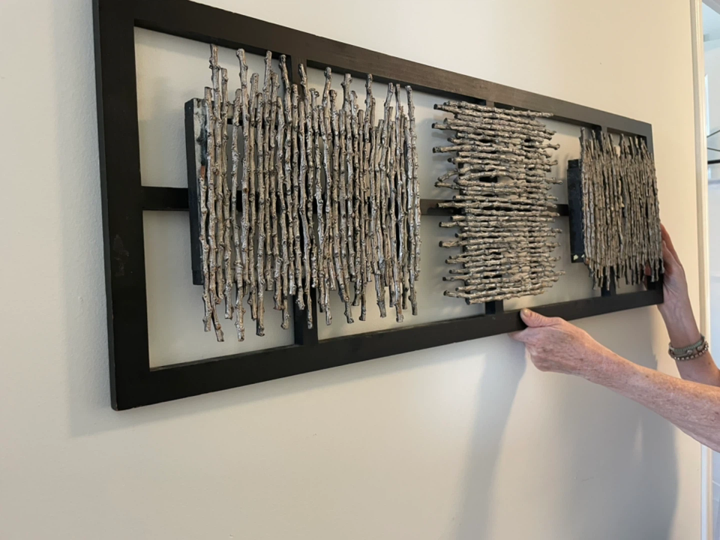 Mid-Century Modern Wall Art Sculpture - photo 3