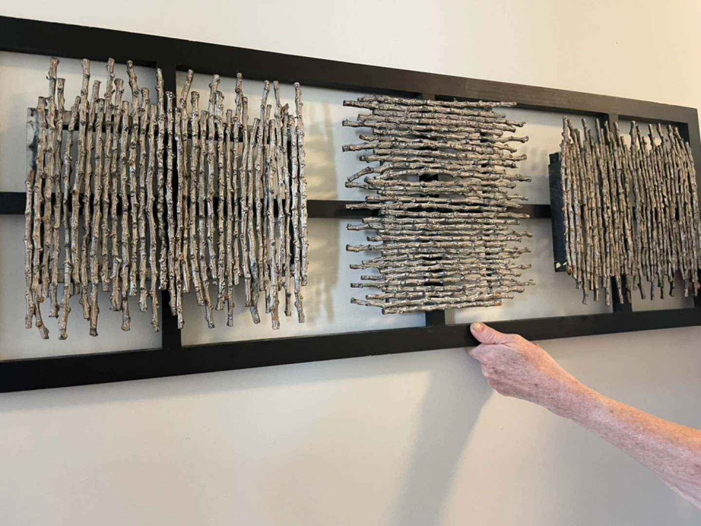 Mid-Century Modern Wall Art Sculpture - photo 2