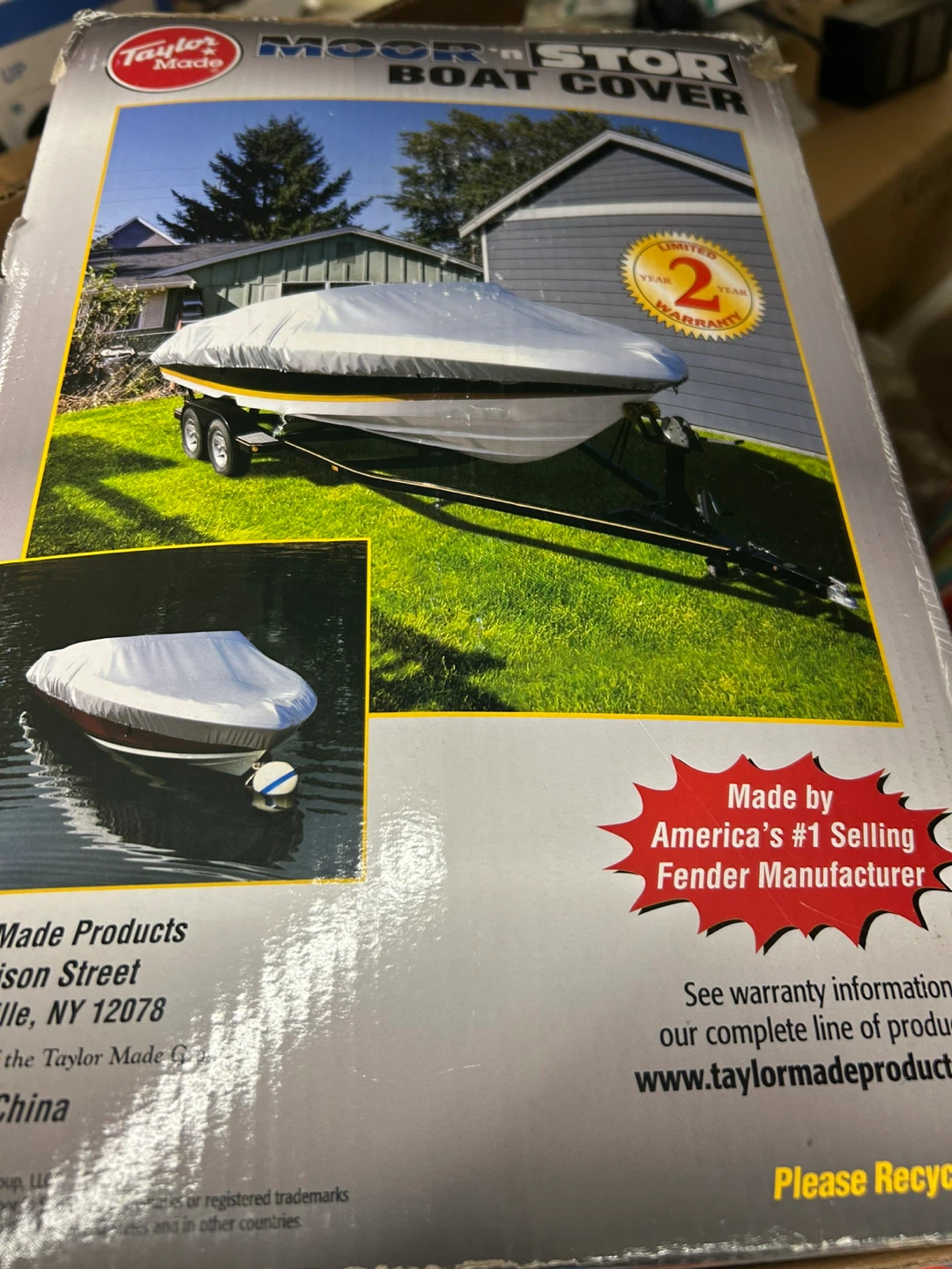 Taylor Made Moor N Stor Boat Cover