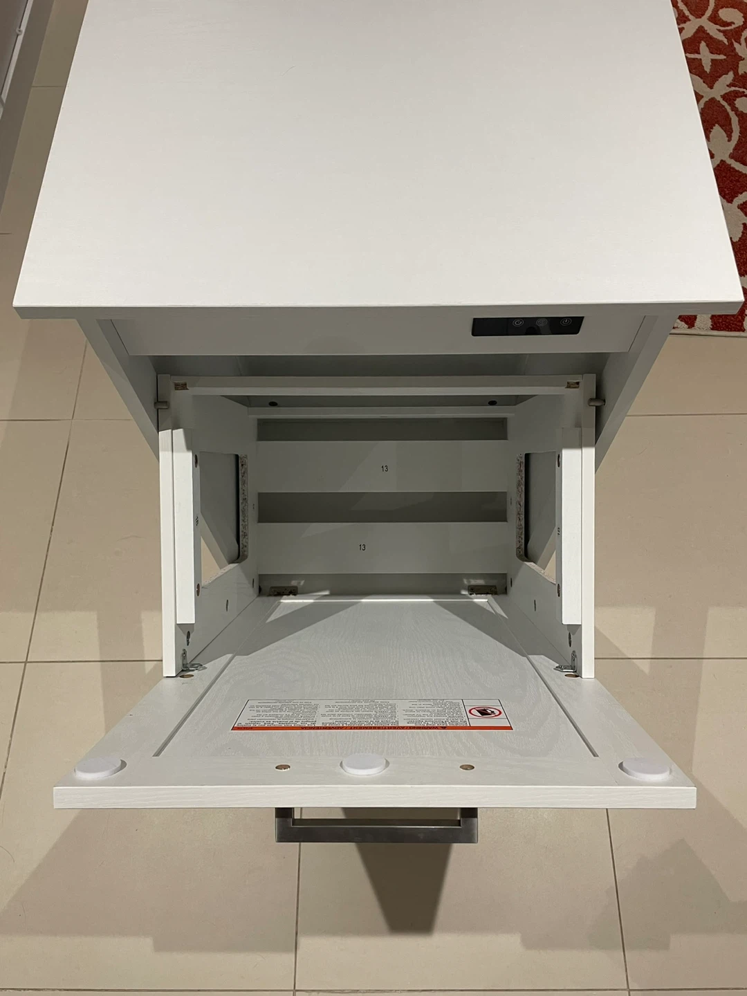 White Tilt-Out Cabinet - photo 5