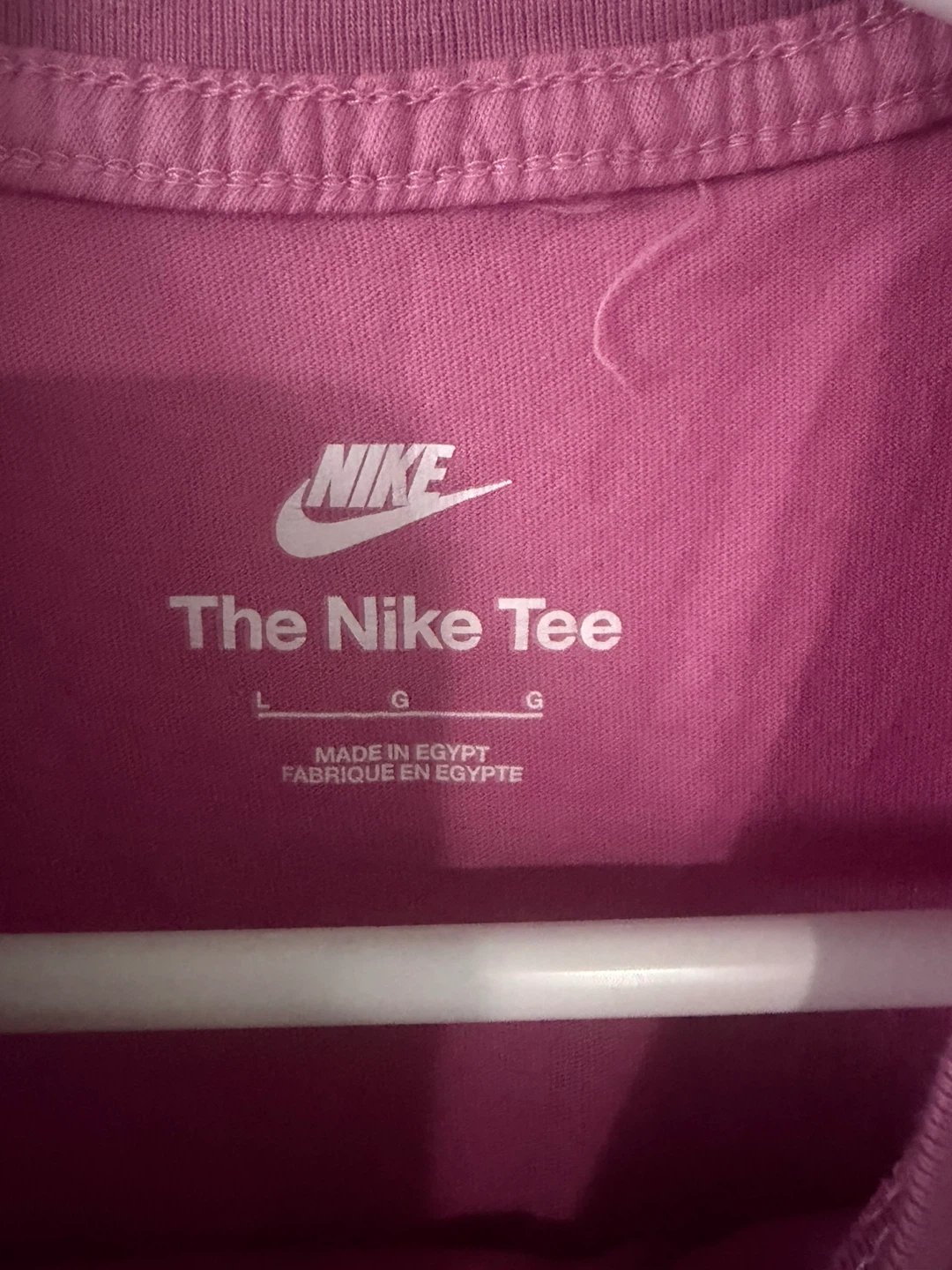 Girls Nike The Nike Tee T-Shirt Pink - photo 2