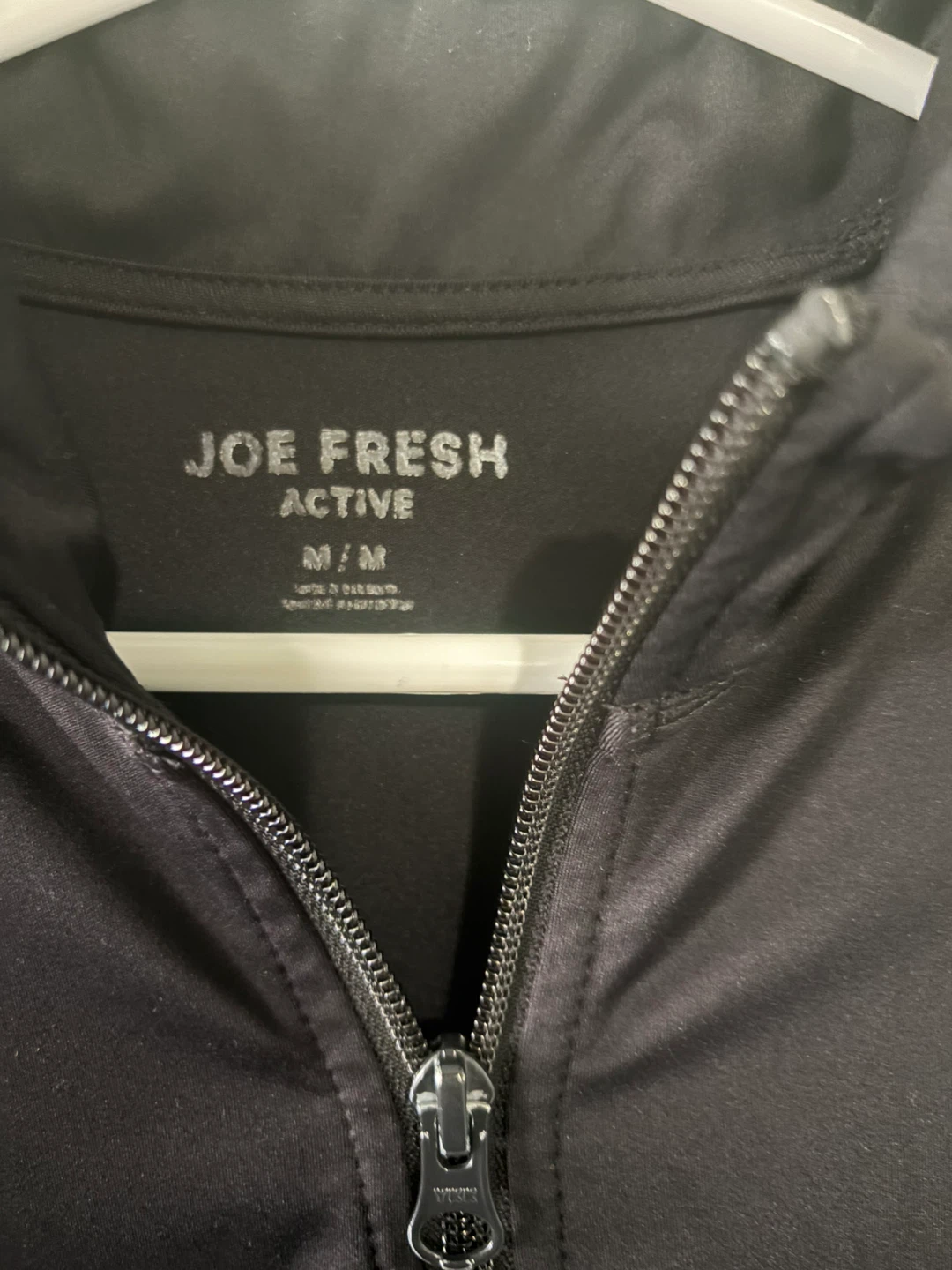 Joe Fresh Active Black Full Zip Jacket M/M - photo 2