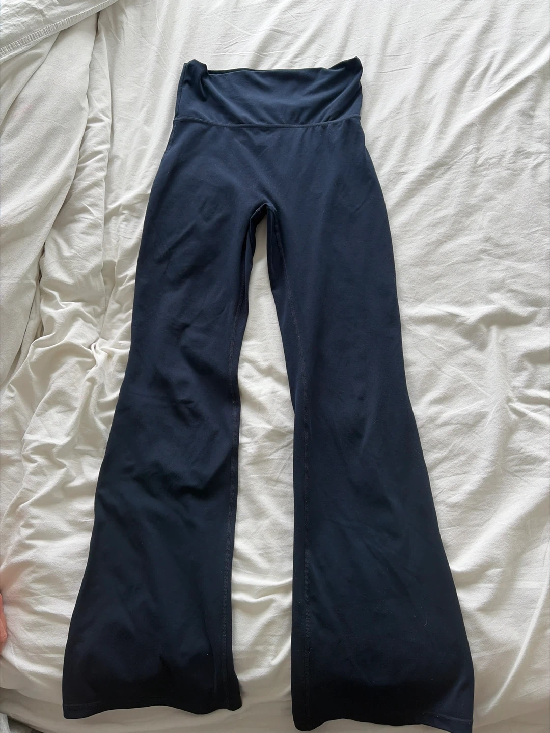 Navy Flare Yoga Pants