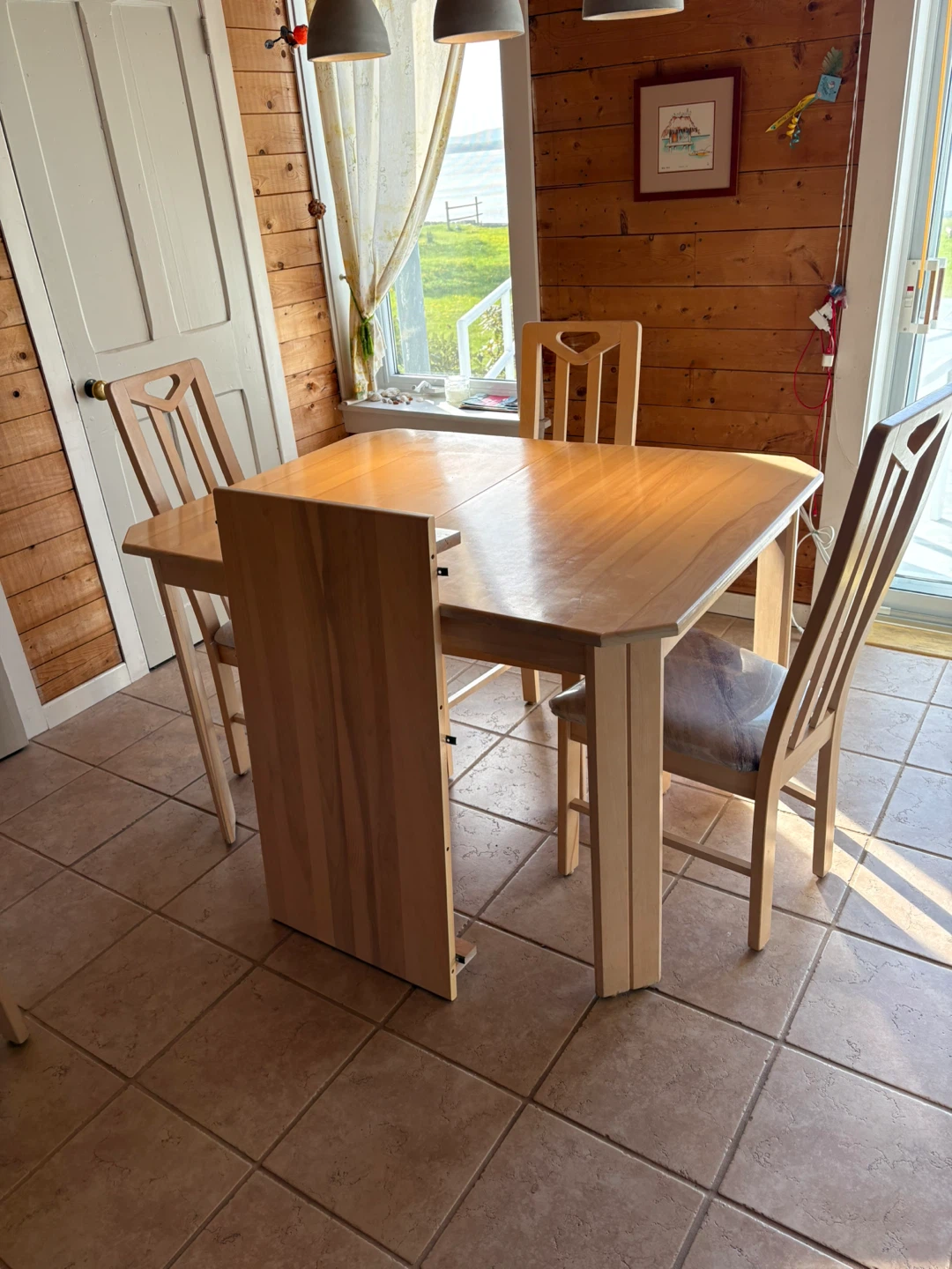 Ensemble de salle à manger en érable ,  . - photo 2