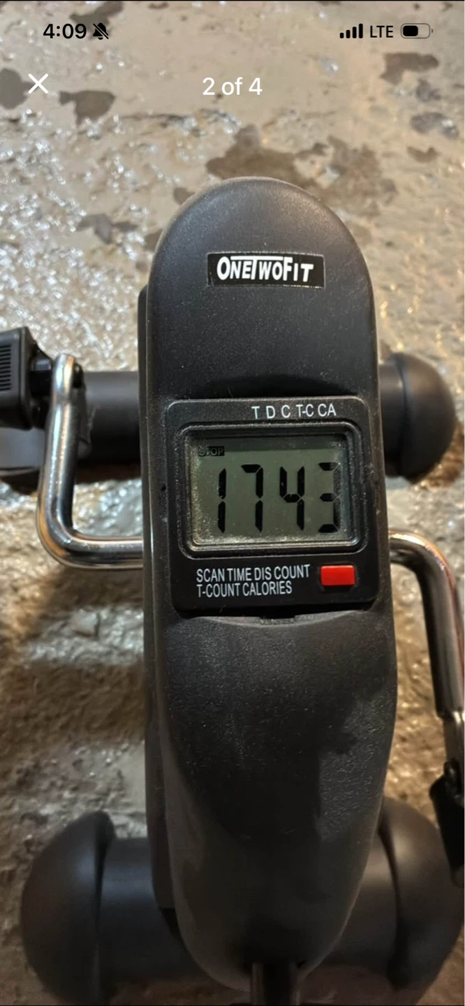 OneTwoFit Mini Exercise Bike - photo 2