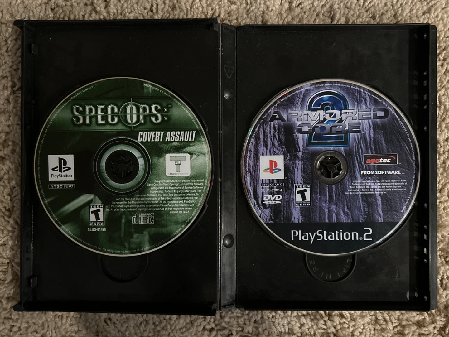 Armored Core 2 and Spec Ops: Covert Assault