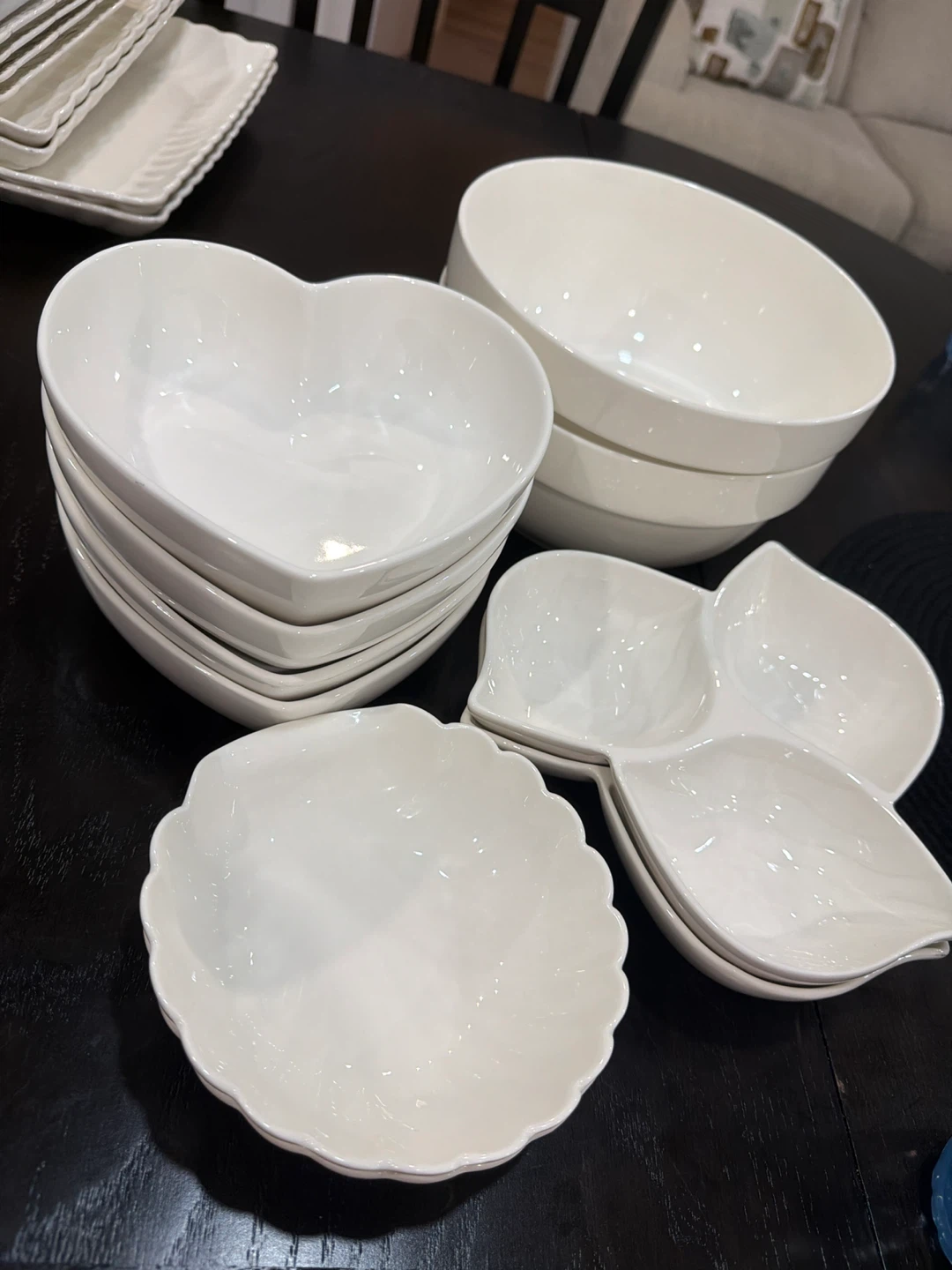 White Ceramic Serving Dishes