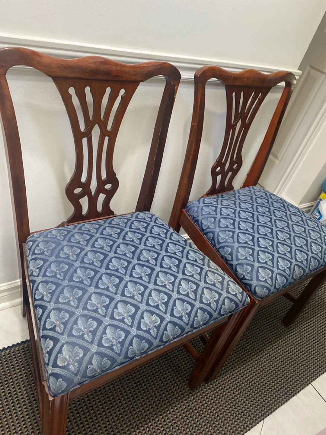 Set of 2 ⚽️ Dining Chairs - photo 2