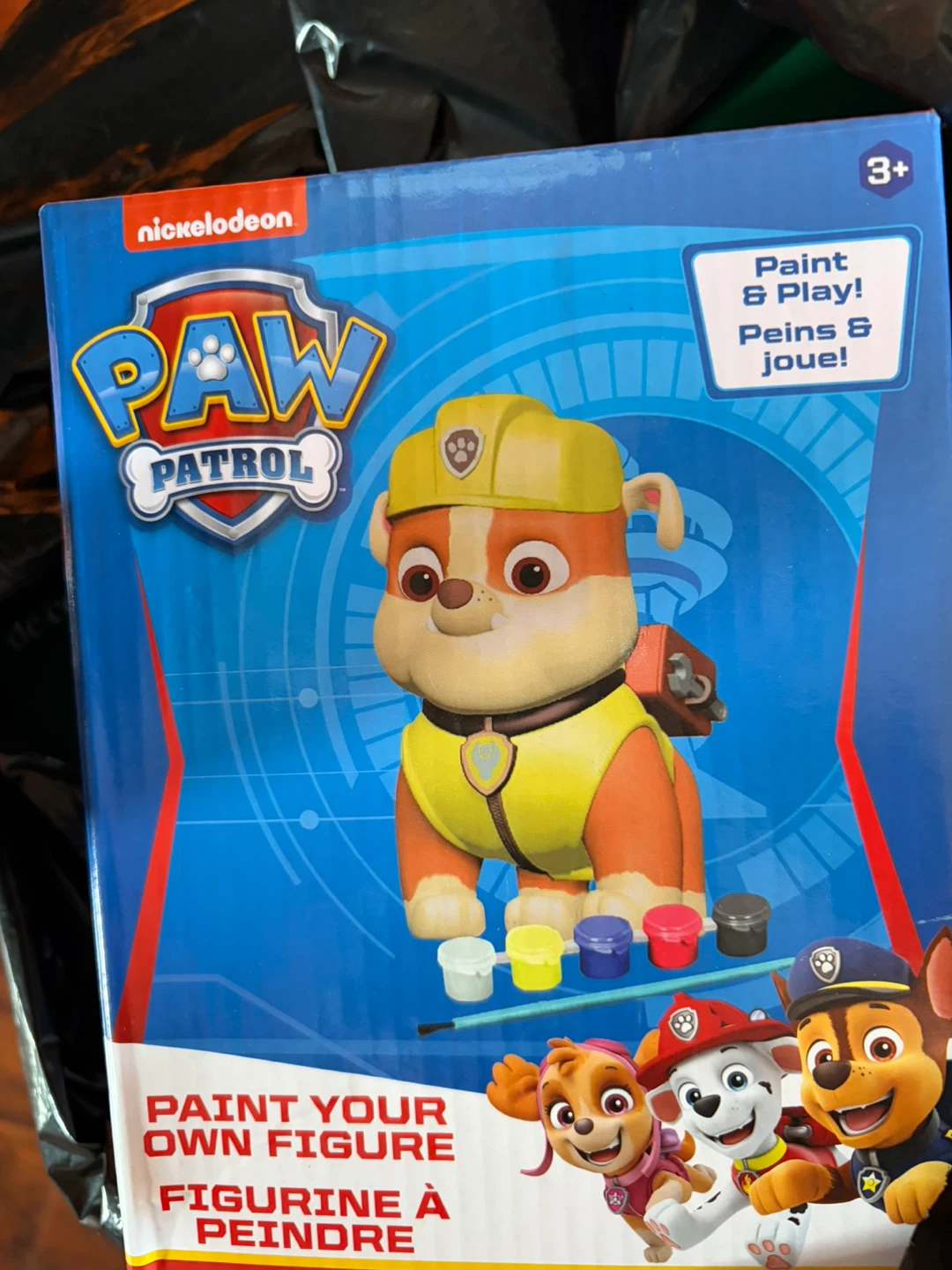 Nickelodeon Paw Patrol Paint Your Own Figure Craft Kit