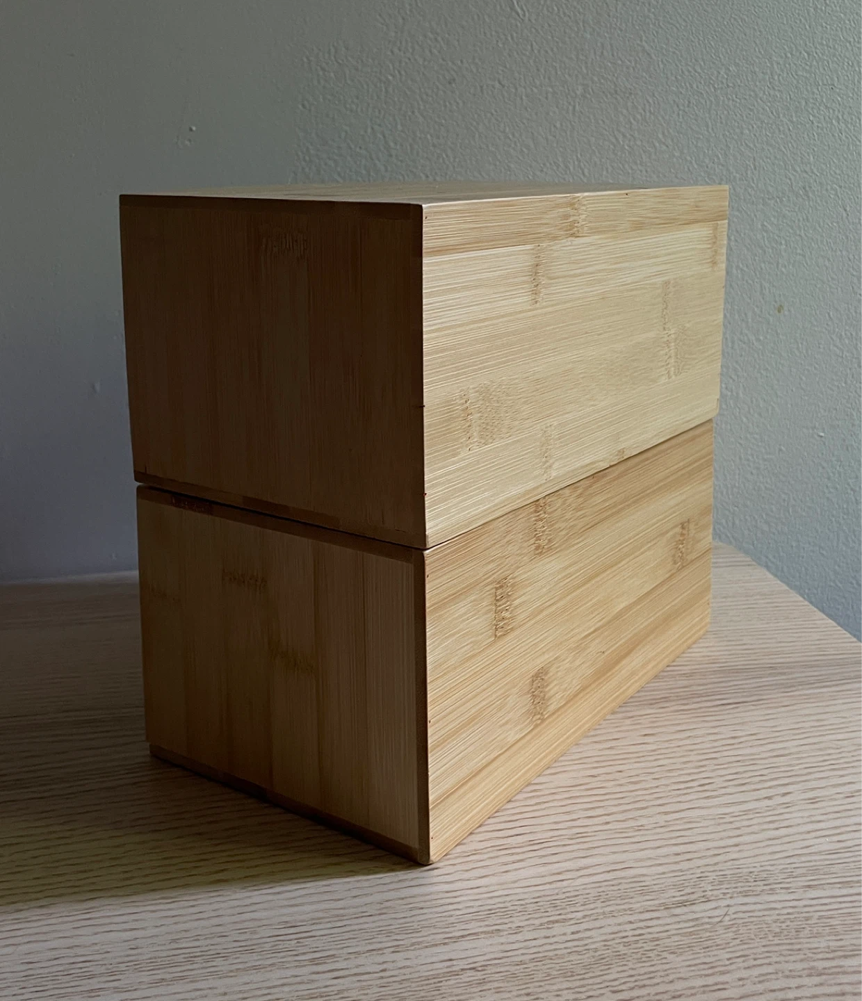 2PC Bamboo and Acrylic Drawer Organizer ⚽️ - photo 4