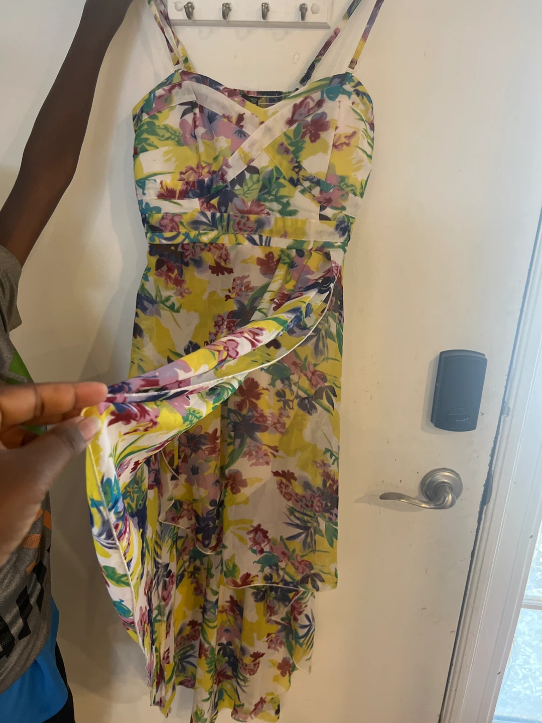 Floral Print Spaghetti Strap Dress - photo 2
