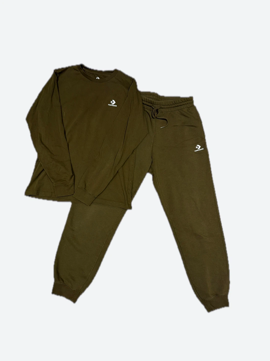 Converse Gender-Free Long Sleeve Shirt and Joggers Set