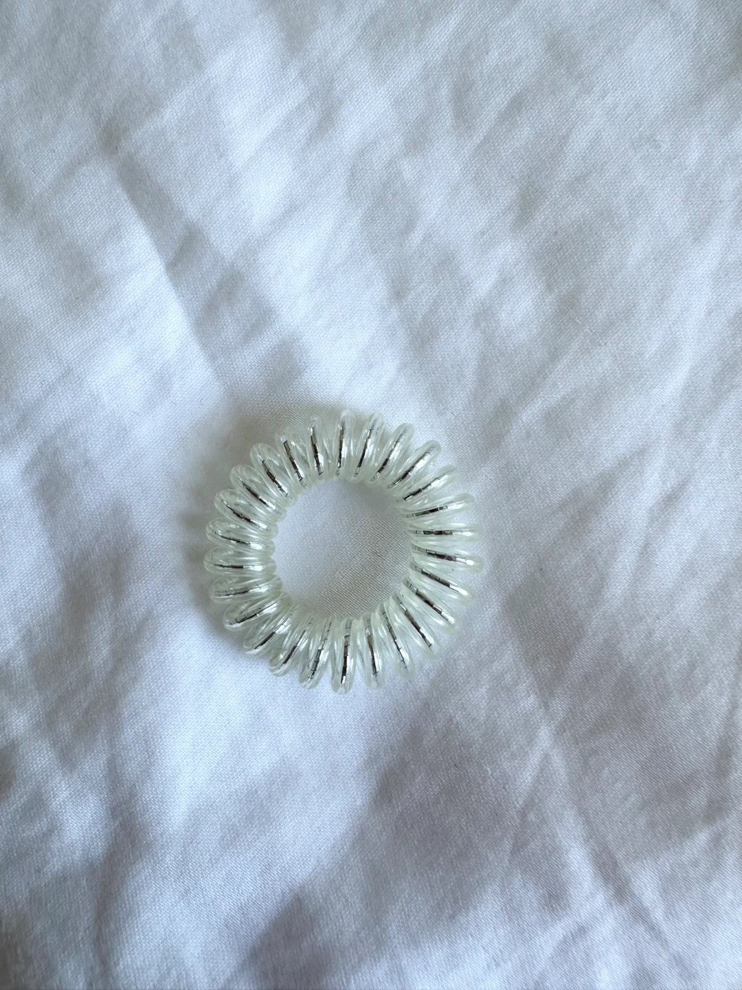 ⚽️ 🆕 Clear Spiral Hair Tie