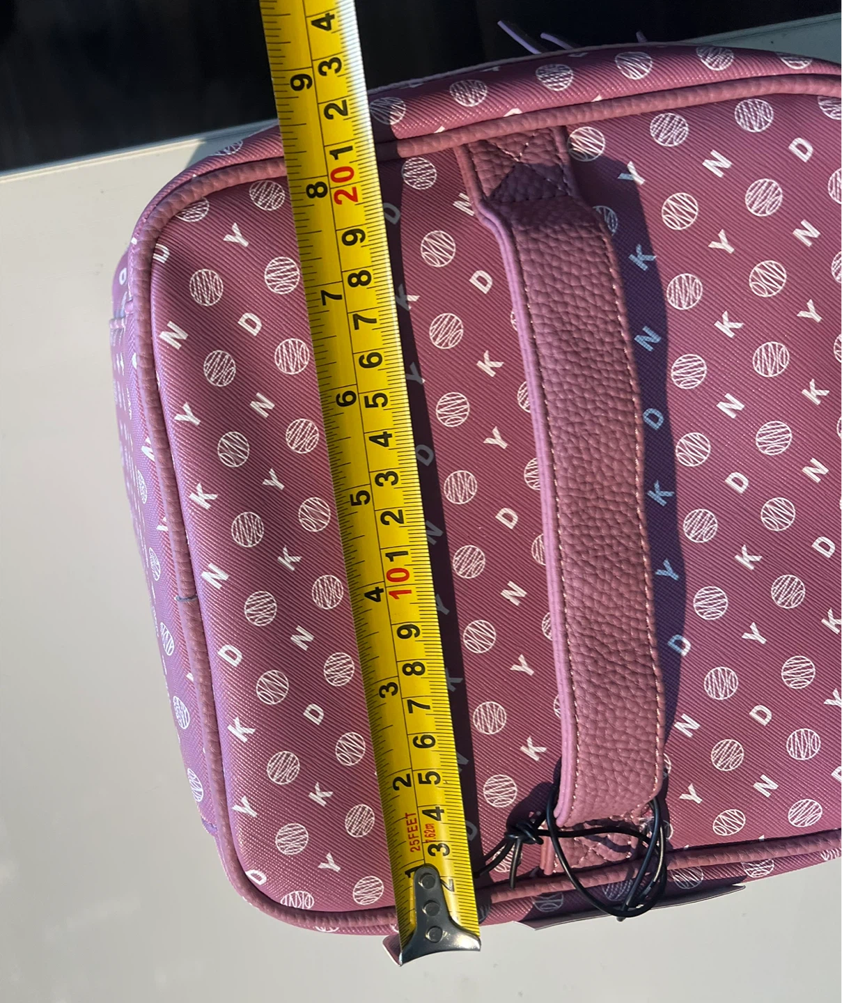 DKNY Pink Logo Cosmetic Bag - photo 5