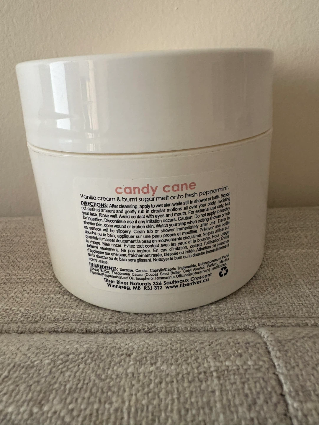 Tiber River Exfoliating Body Scrub - Candy Cane ⚽️ - photo 2