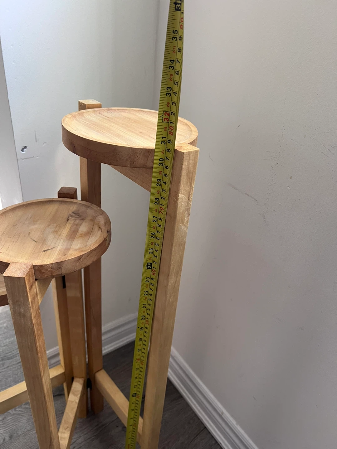 Wooden 3-Tier Plant Stand - photo 4