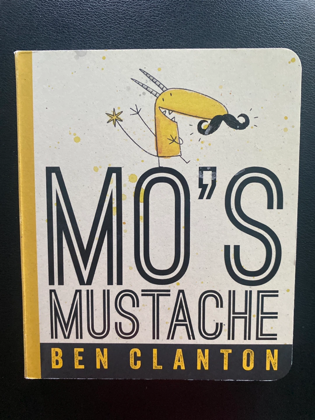 Mo's Mustache ⚽️ by Ben Clanton children's book