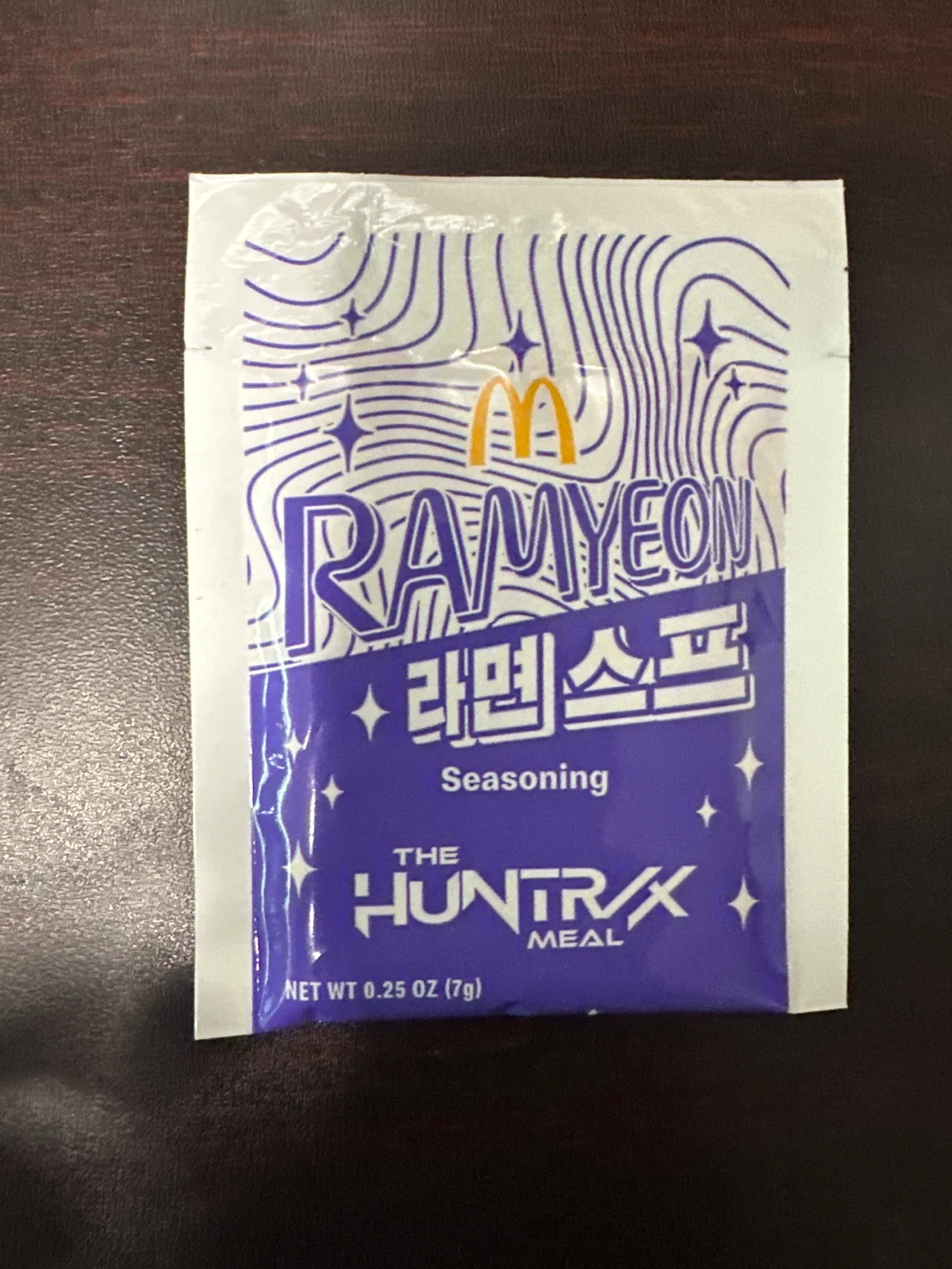 ⚽️ McDonald's K-Pop Demon Hunters Ramyon Seasoning Packet