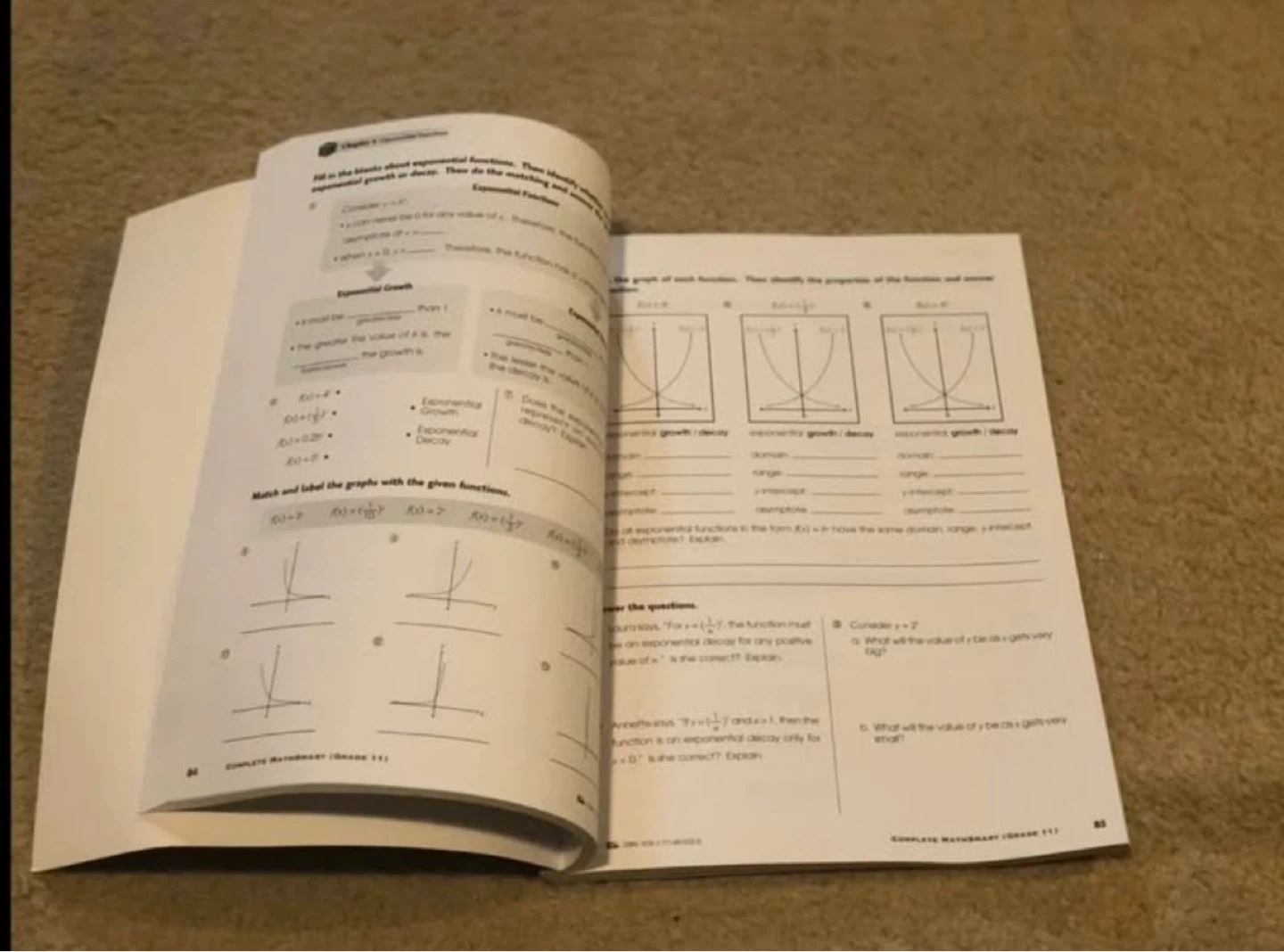 Complete MathSmart Grade 11 Workbook - photo 2