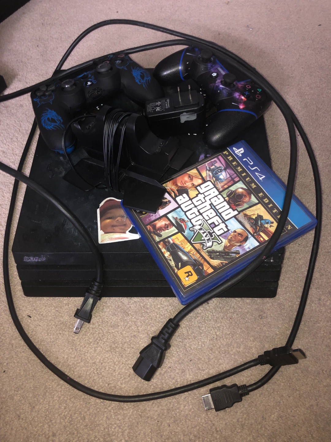 PlayStation 4 Pro with Grand Theft Auto V Premium Edition