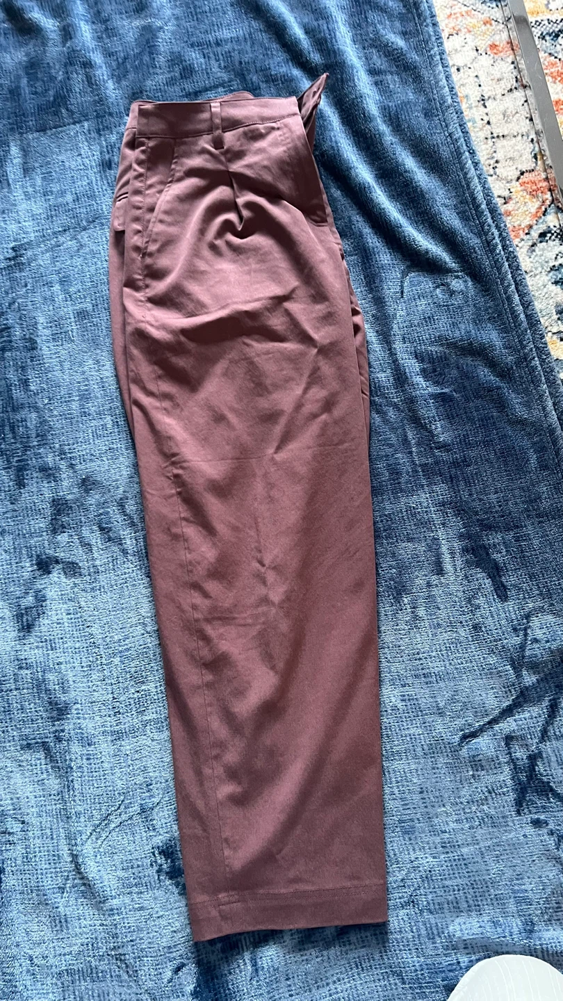 RW & CO. Maroon Dress Pants Size 4