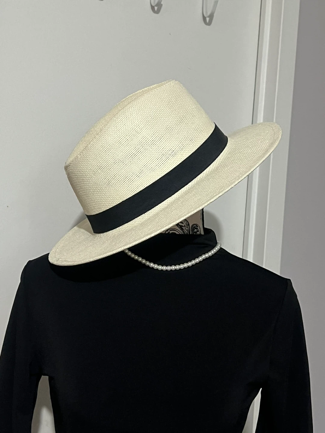 Straw Fedora Hat