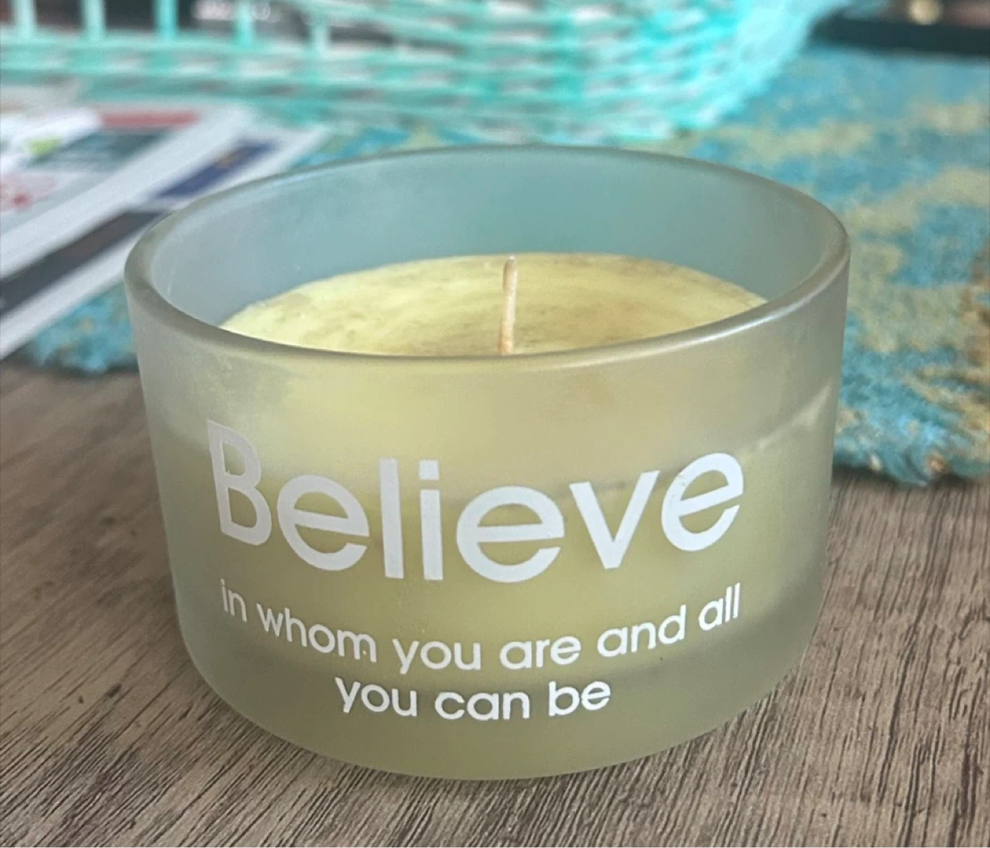 Scented Candle - Believe in Dreams