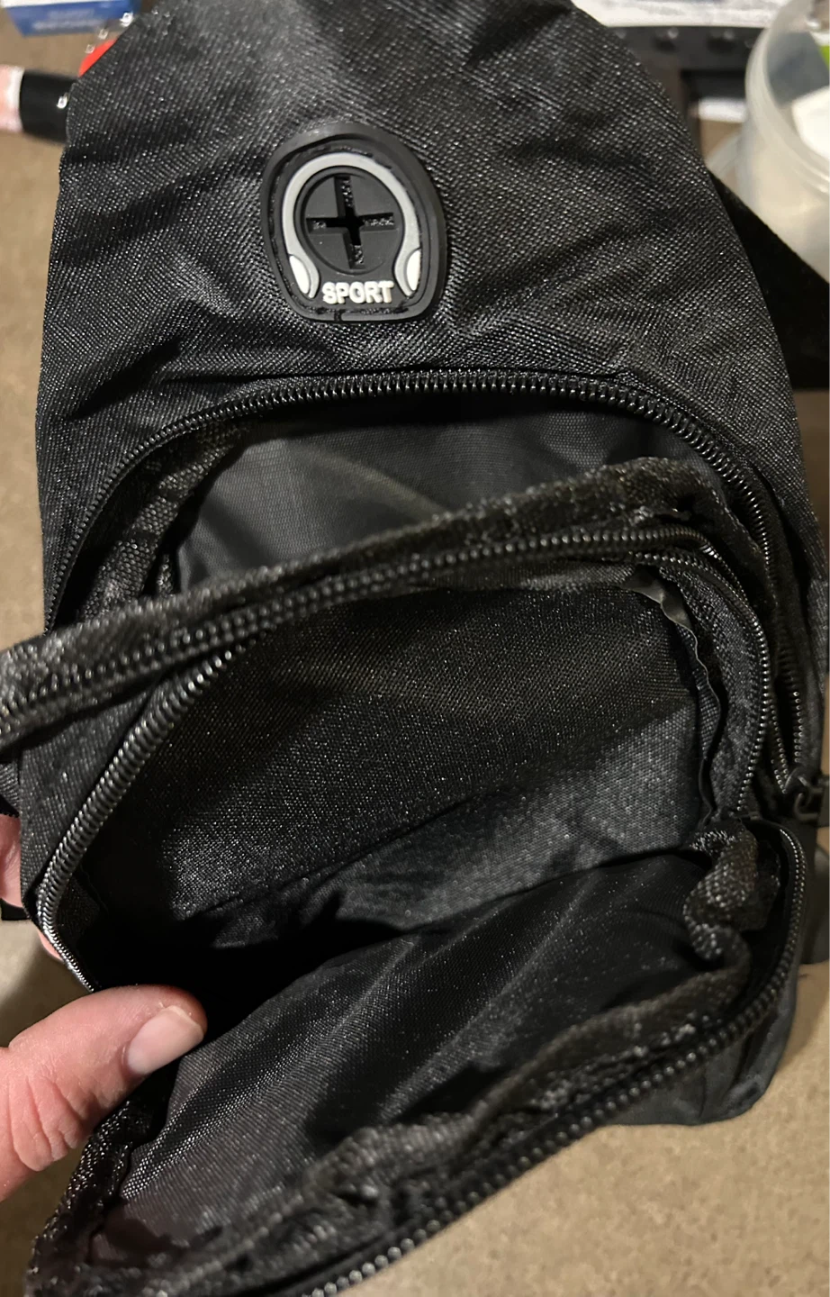 Black Sling “Nice” Bag - photo 2